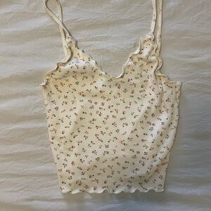 Brandy Melville Floral Print Women's Top